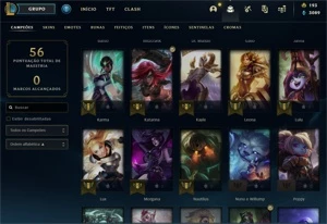 Smurf LOL - Plat 4 / Sup - League of Legends