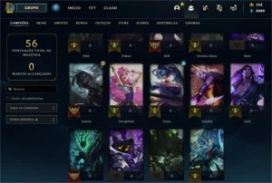 Smurf LOL - Plat 4 / Sup - League of Legends