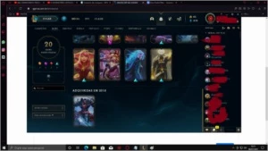 conta no prata 2 com metade das skins! - League of Legends LOL