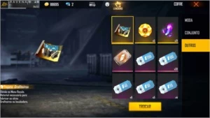 Vendo uma conta free Fire
