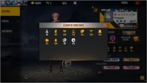 Vendo uma conta free Fire