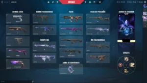 Conta com skins (Diamante 1) Full acesso - Valorant