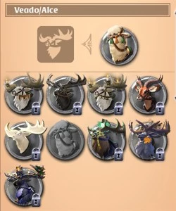 Conta de Albion com skin de alpaca - Albion Online