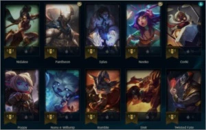 CONTA LEAGUE OF LEGENDS PLATINA LOL