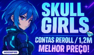 Contas De Skullgirls Reroll 1,2M De Dimas (Mais Barato)