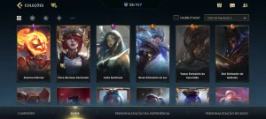 Conta Wild Rift 55 Skins, Todos Os Champs - League of Legends: Wild Rift LOL WR