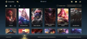 Conta Wild Rift 55 Skins, Todos Os Champs - League of Legends: Wild Rift LOL WR
