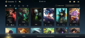 Conta Wild Rift 55 Skins, Todos Os Champs - League of Legends: Wild Rift LOL WR