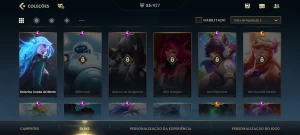 Conta Wild Rift 55 Skins, Todos Os Champs - League of Legends: Wild Rift LOL WR