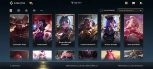 Conta Wild Rift 55 Skins, Todos Os Champs - League of Legends: Wild Rift LOL WR