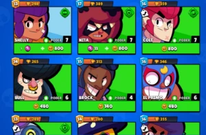 Conta brawl Stars 7,500 troféus