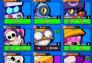 Conta brawl Stars 7,500 troféus