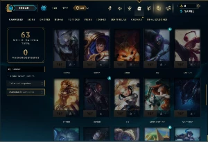 Esmeralda 2 com 60 Champs e 6 Skins - League of Legends LOL