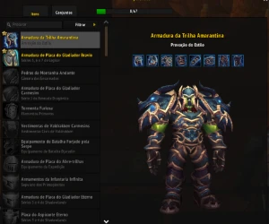 Conta WoW warrior set elite Legion - Blizzard