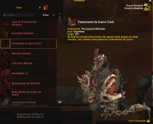 Conta WoW warrior set elite Legion - Blizzard