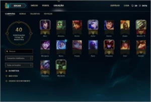 Conta Platina - League of Legends LOL