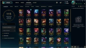 CONTA LOL - PLATINA 3 - League of Legends
