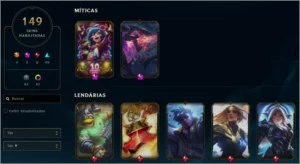 Conta D3, TODOS os campeões, 144 Skins, Nível 430 - League of Legends LOL