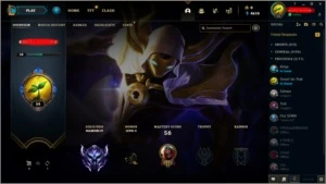 Conta LoL diamante 4 level 54 sem email confirmado 40champs - League of Legends