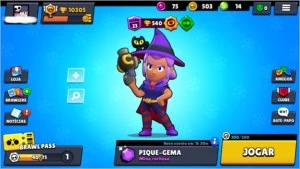 Conta Brawl Stars: 10300K/ 29/40 / Shelly Bruxa.