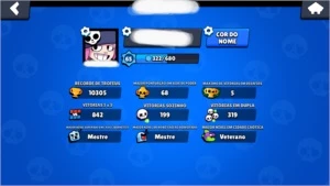 Conta Brawl Stars: 10300K/ 29/40 / Shelly Bruxa.
