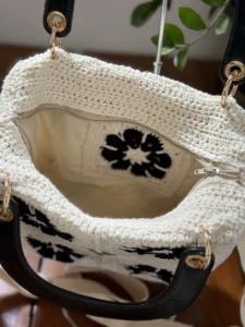Bolsa Square - Artesanato e Personalizados