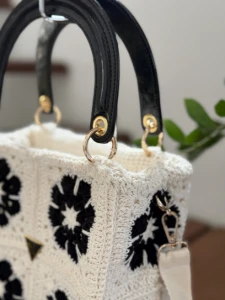 Bolsa Square - Artesanato e Personalizados