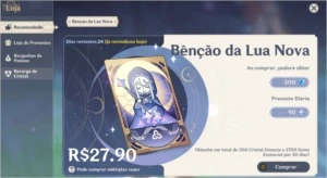 Conta Genshin Impact 5 5*Keqing+Child+Klee+QuiQui+Jean.AR 41