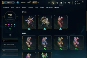 Conta Lol 132 Skins (Pax Sivir) Full Acesso - League of Legends