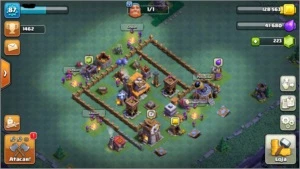 Conta clash of clans,cv 8 bem upado,FUNCIONA APENAS IOS