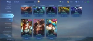 Conta top mobile legends