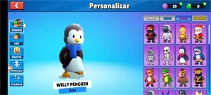 Conta Stumble guys com 5000 gemas gastas - Outros