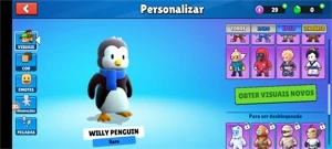 Conta Stumble guys com 5000 gemas gastas - Outros
