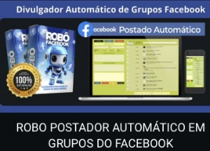 Robo Postador Automático Em Grupos Do Facebook - Outros