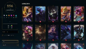 Conta League Of Legends Lvl.465 (256 Skins) LOL