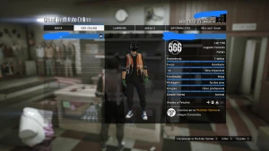 Conta mod de GTA online Xbox series com corridinha e trajes