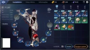 PERSONAGEM LVL.70, SERVIDOR SA73 - MIR4