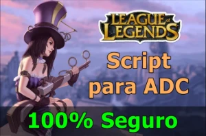 Script lol cait simples por apenas 7.50 e macro simples