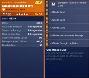 *ARMADILHAS* *P130* *FULL PERK* - Fortnite