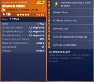 *ARMADILHAS* *P130* *FULL PERK* - Fortnite