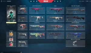 Conta Top Full Skins !! Plat/Dima Sem Elo. - Valorant