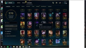 Conta super barata,muitas 35 skins 90 champs ez pulsifire - League of Legends LOL