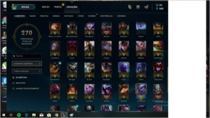 Conta super barata,muitas 35 skins 90 champs ez pulsifire - League of Legends LOL