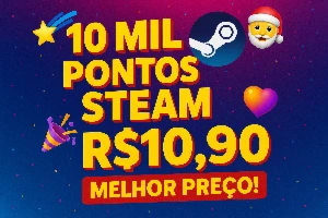 💸💸 10.000 pontos steam R$10,90 (Menor preço de todos!)💸💸