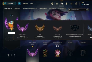Conta Mestre com 37 Champs e 4 Skins ( 91 PDL ) - League of Legends LOL