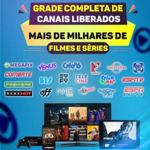 IPTV - Canais, filmes e series - Assinaturas e Premium