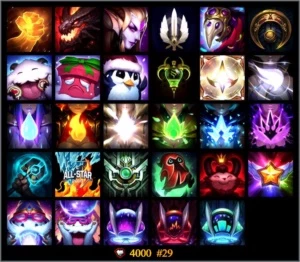 Conta League of Legends (Lol) Platina 2 -Todos Campões+SKINS