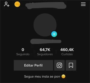Conta Tiktok 60k+ Seguidor - Redes Sociais