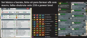 Wakfu Ogrest - Set Xelor 230 Farm Fenda + Macro farm auto