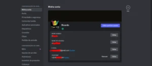 Conta de discord ANTIGA - Redes Sociais